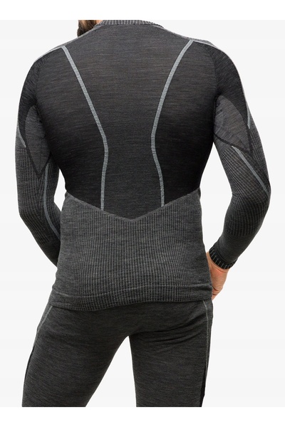 La Sportiva Bluză termică cu mânecă lungă Wool70 Tech - carbon/nor L