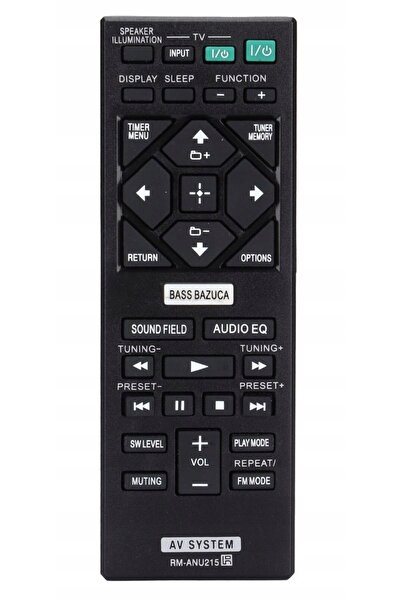 NO BRAND Telecomandă Sony RM-ANU215 HT-GT1 SA-WGT1 SS-GT1