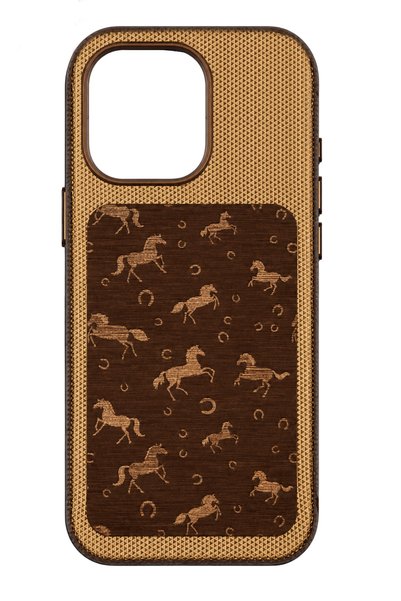 Fuchsia غطاء iPhone 14 Royal MagneticSave متوافق مع Apple - بني