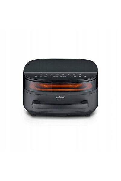 NO BRAND CASO AirFry & PizzaChef 6L Friteuză cu aer cald, Cuptor de pizza de ...