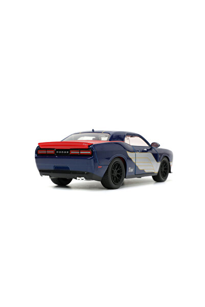 Jada Toys JADA 2015 DODGE CHALLENGER SRT HELLCAT + FIGURINĂ THOR 1:24 NEW AVE...