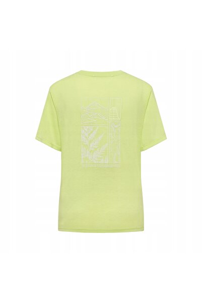 Jack Wolfskin Tricou de damă Vonnan Graphic Cool Matcha XL