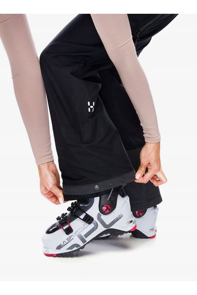 NO BRAND Pantaloni de schi Haglofs Vassi GTX - negru intens, mărimea S pentru...