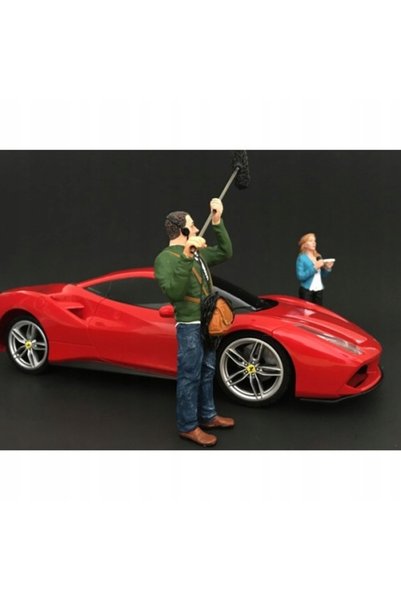 NO BRAND AMERICAN DIORAMA Figurină Echipaj Cameră III - Operator de boom 1:18