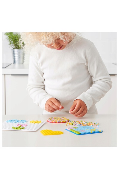 NO BRAND IKEA PYSSLA mărgele coral pentru înșirare, pastel