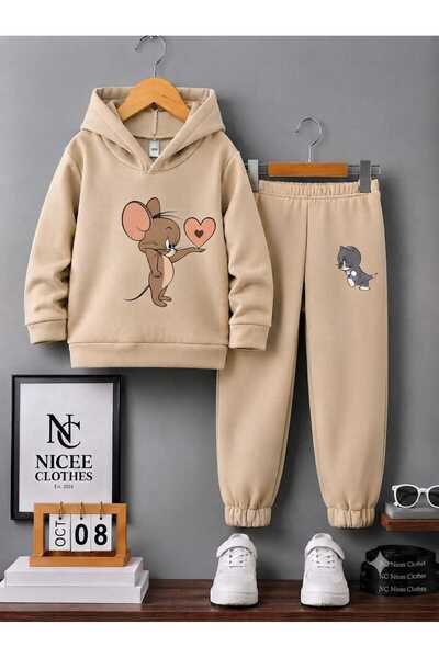 NC Nicee Clothes SET DE TRENING PENTRU COPII UNISEX (IMPRIMAT CU INIMĂ PE MÂN...