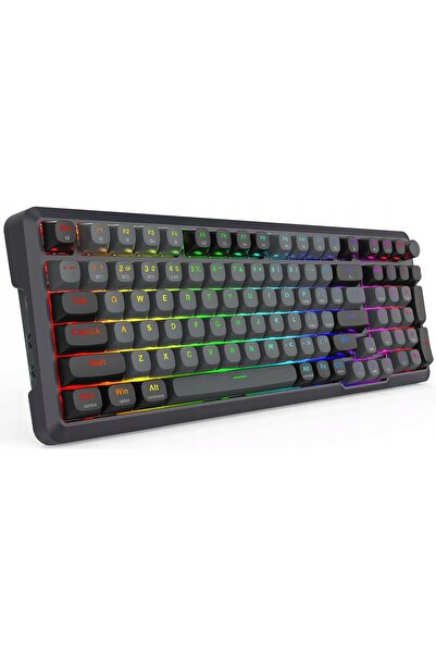 REDRAGON Tastatură de gaming Bragi K688GB-RGB-PRO Bluetooth 2,4GHz Negru