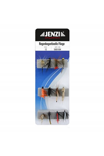 NO BRAND JENZI SET DE PESCUIT CU MUȘTE ARTIFICIALE PENTRU PĂSTĂNĂ DE RĂȘĂNĂI ...
