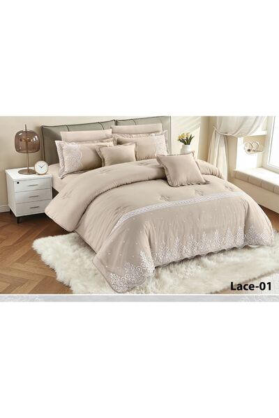 Braids Luxury Lace Summer Bedspread 8 Pieces Nefren - Soft and Light - Quilt ...