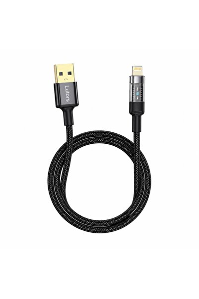 Phanfone كابل LUTORS USB إلى Lightning بطول 1.5 متر، 6A للشحن السريع ونقل الب...