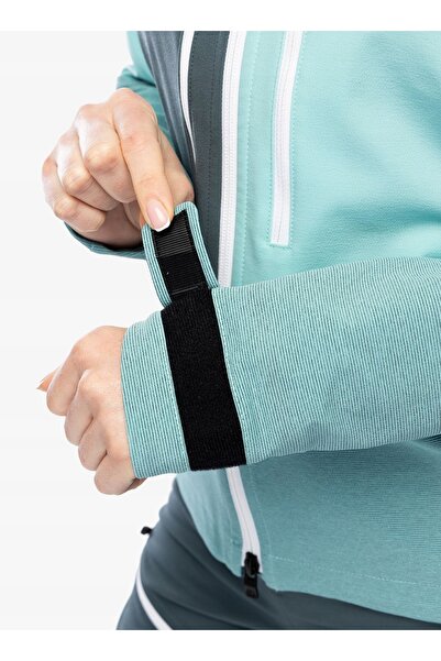 NO BRAND Jachetă de damă Ortovox Westalpen Softshell - ice waterfall/ice L