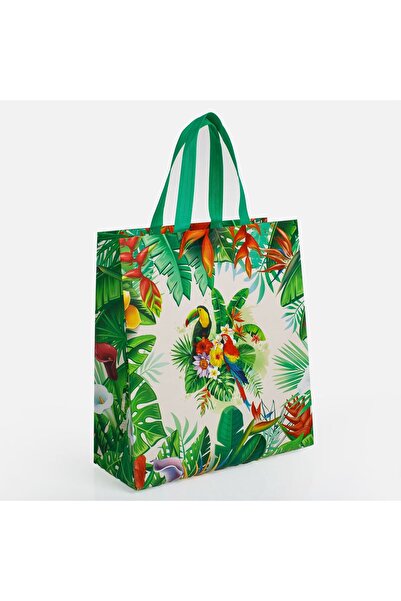 OEM Sacosa cu Model Tropical 34x14x37,5cm