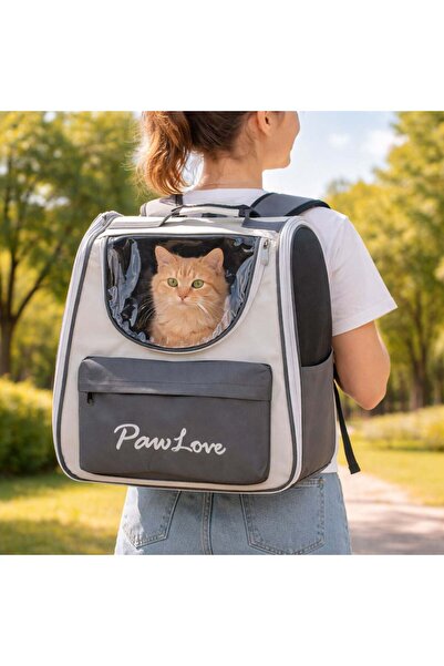 OEM Rucsac Gri pentru Transport Animale de Companie 39x26x39cm