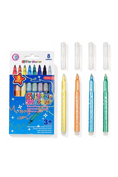 OEM Set carioci colorate pentru școală, 8 bucăți – vârf subțire