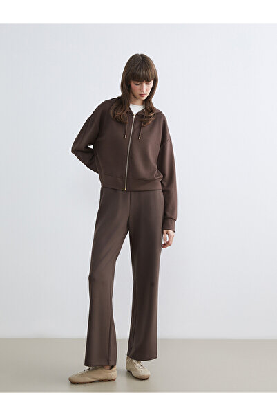 LC Waikiki Nevavm Wide Leg Soft Touch Women's Sweatpants with a Difference