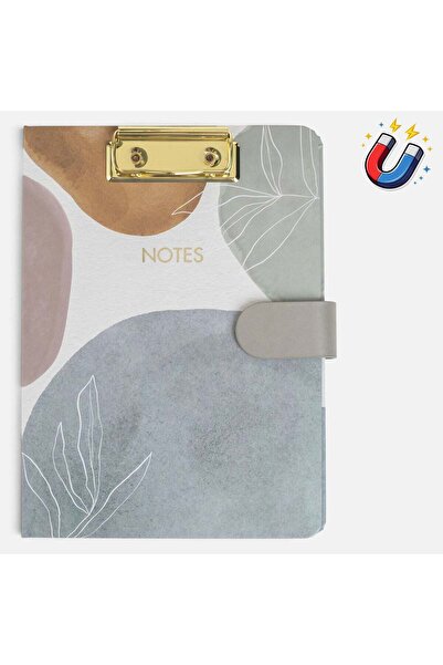 OEM Carnetel A5 cu Clips & Inchidere Magnetica "Notes" - 80 File