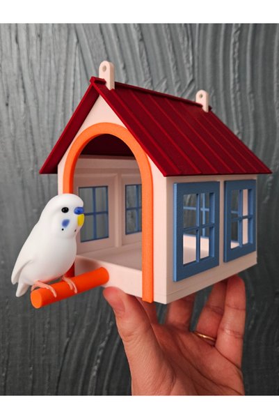 bambam 3d Bird House Bird Home Cage Decoration
