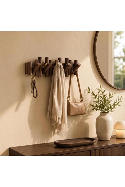 SPR Wooden Clothes Rack for Entryway and Bedroom