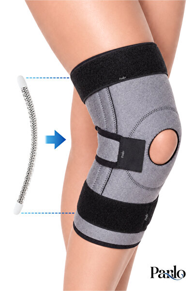 PARLO Ligament ve Patella Destekli Dizlik Ayarlanabilir Ortopedik Diz Desteği...