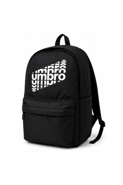 UMBRO حقيبة ظهر إنزو سوداء رياضية، حقيبة مدرسية - TT0028