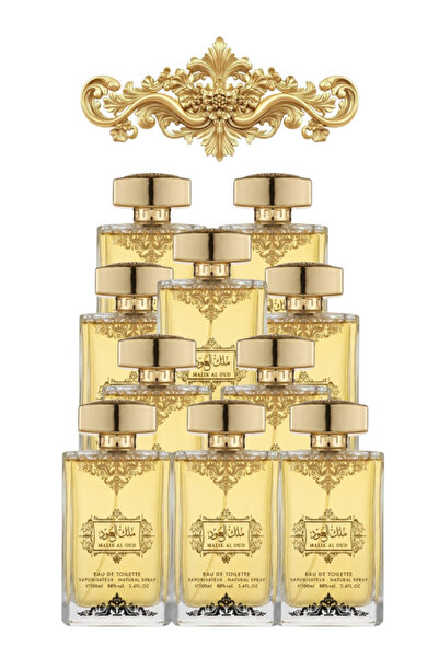 Al aqeeq 10 قطع من عطر ملك العود 100 مل