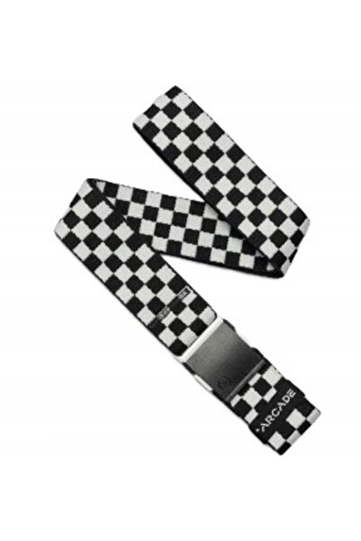 NO BRAND Curea de pantaloni Arcade Check - negru/gheață
