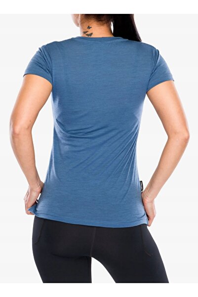 NO BRAND Tricou de damă Merino Sensor Merino Air Hills SS Tee - albastru rivi...