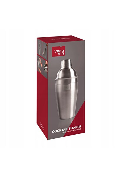 NO BRAND Shaker pentru cocktailuri Vacu Vin – oțel inoxidabil