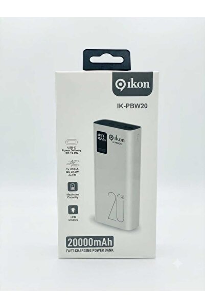 Ikon Ikon (Ik-Pbw20) 22.5W 20,000Mah Digital Display Mobile Power Bank