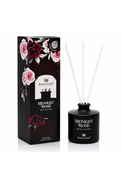 Aroma Land Odorizant de cameră, Difuzor de parfum cu bețișoare Midnight Rose,...