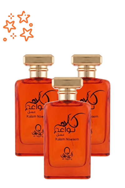 Al aqeeq 3 Pieces Kalam Nawaem Orange Perfume 100ML