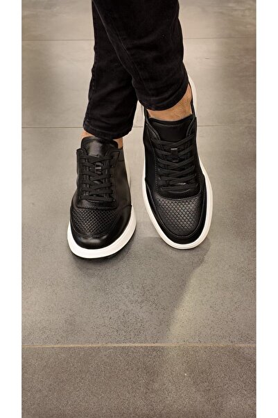 msport premium 2408 Genuine Leather Men's Shoes