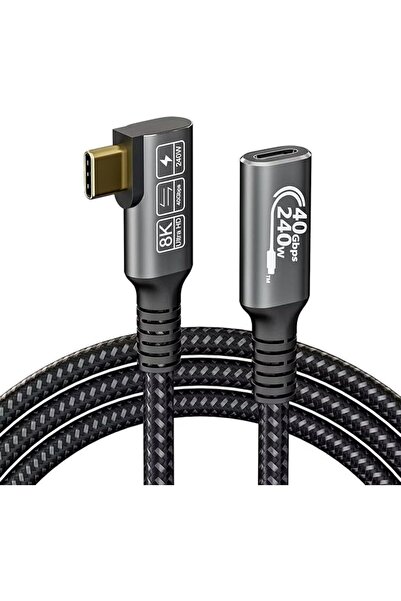 GENERAL USB C 4 to Thunderbolt 4 Cable 8K Display Adapter Video Cable 240W Ch...