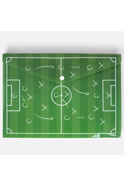 OEM Mapa cu Capsa Teren de Fotbal 33x24cm