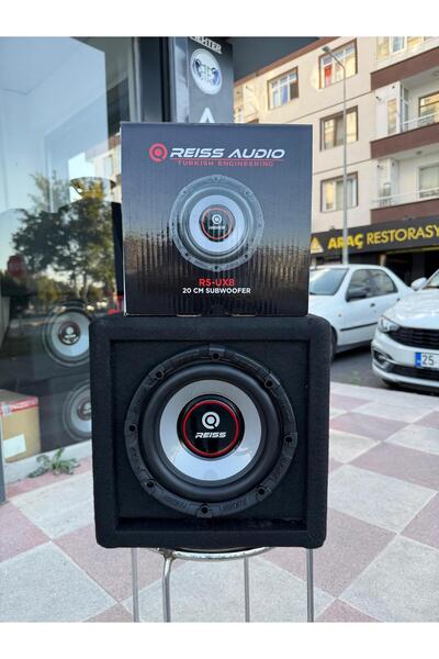 Reiss Audio Rs-Ux8 Yer Kaplamaz Mini Kabinli 600Wat 200W Rms 20 Cm Subwoofer ...