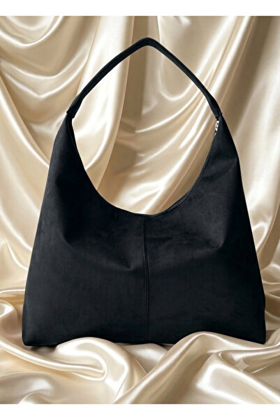 Gogoey Soft Suede Texture Voluminous Women's Hand and Shoulder Bag