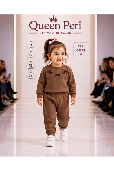Prenses Peri Kids İki iplik kumaş yüzde yüz pamuk ful likra