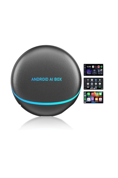 Brix Magic Box Streaming Device For Car, 3-In-1 Carplay Ai Box, 5Ghz Wifi Wir...
