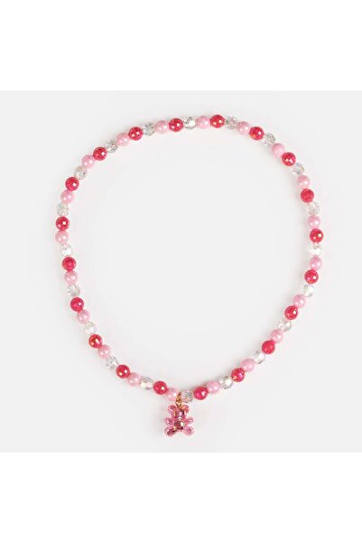 OEM Colier Crystal cu Margele & Charm Ursulet pentru Copii