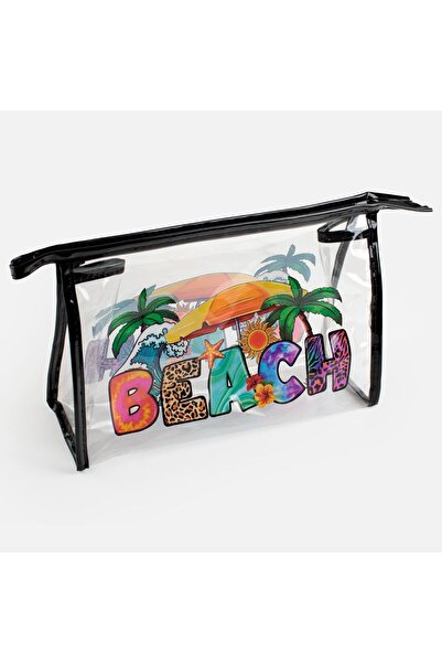 OEM Прозрачен PVC портфейл с шарка 27x10x17см