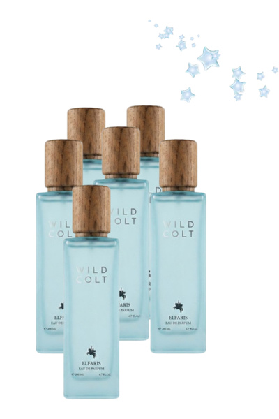 ELFARIS 6 قطع عطر وايلد كولت 200 مل