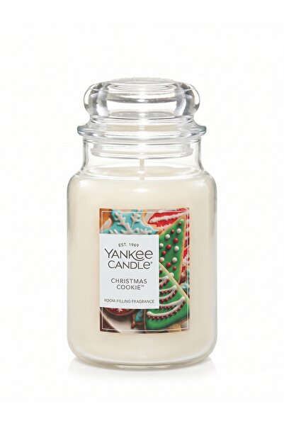 Yankee Candle Christmas Cookie Büyük Kavanoz Kokulu Mum - Tatlı ve Baharatlı ...