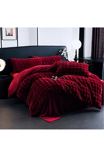 CHIRASO Bedding Set, Cocolino Rabbit Fur, Duvet Cover 200x230cm, Sheet 220x24...