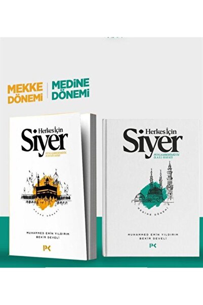 Profil Yayıncılık Herkes İçin Siyer-Mekke Dönemi-Medine Dönemi 2 Kitap Set