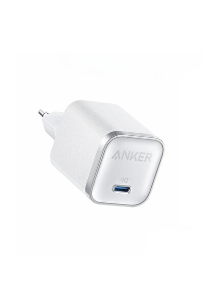 Anker Încărcător de rețea Nano 45W, Încărcător super rapid, USB-C, Alb - Alb