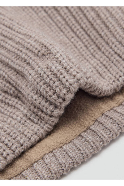 MANGO Baby Knitted tube scarf