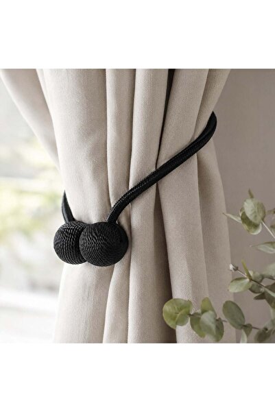 OEM Magnet pentru Perdea Siret Negru cu Bile 46cm