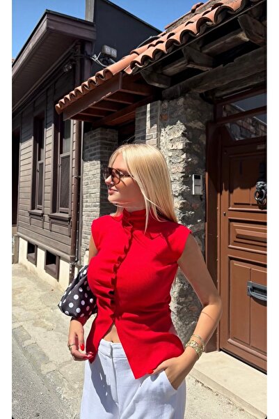 CADDELAMODA Drapeli Knitwear Blouse