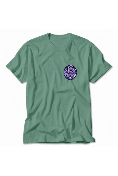 WAKHA Women's Aquarius Minimalist Cosmic Design - Green