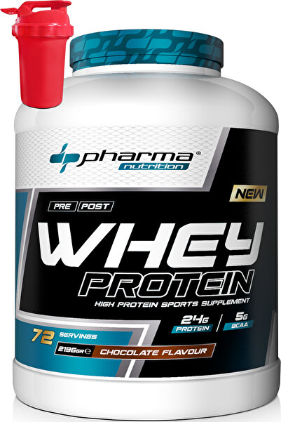 Pharma Nutrition Whey Protein 2196 gr 72 Servis Çikolata Aromalı 24 gram prot...